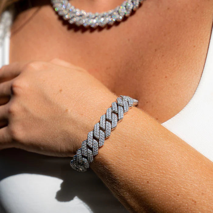 14MM Iced Out Cuban Bracelet
