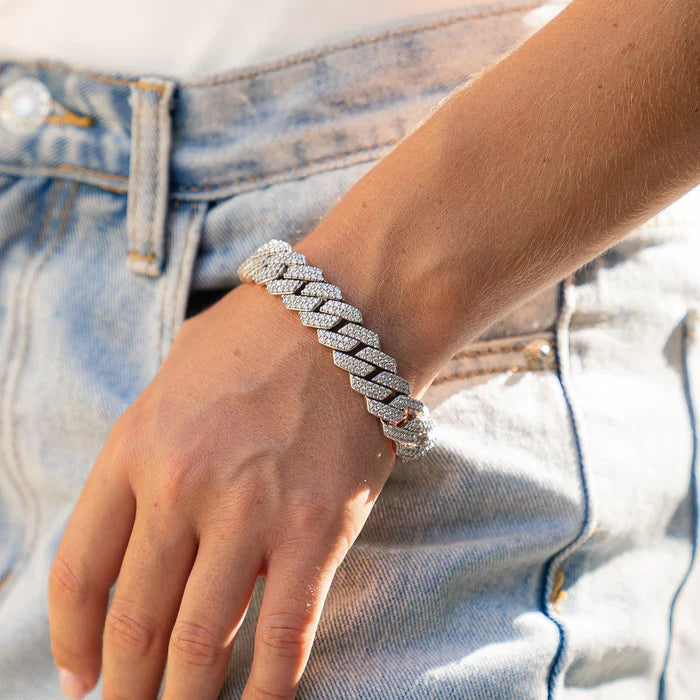 14MM Iced Out Cuban Bracelet