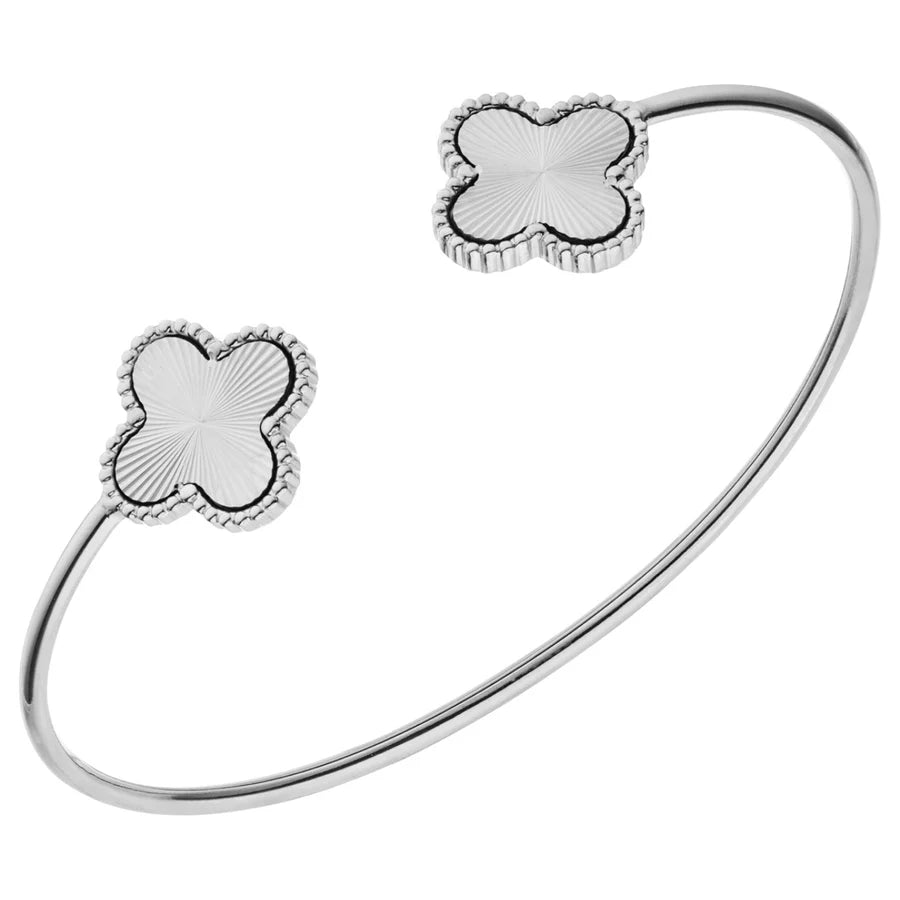 2 Clover Bangle